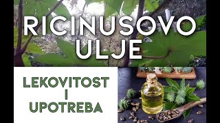 RICINUSOVO ULJE LEKOVITOST I UPOTREBA [upl. by Wickham]