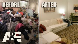 Hoarders “I Hate It” Hoarder Upset Over Cleaned Up House  AampE [upl. by Obadias249]