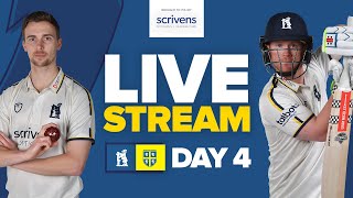 🔴 LIVE STREAM  Warwickshire v Durham  Day Four  County Championship [upl. by Kuebbing858]