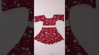 Beautiful Frock Design 2024  Easy Cut amp Simple Sew [upl. by Neda]