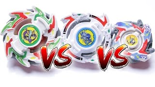 BEYBLADE BATTLE  Dragoon G PLASTIC VS Dragoon Storm BURST VS Dragoon MS HMS [upl. by Sellig385]