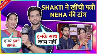 Shakti Arora Refused To Work With Wife Neha Saxena Pull Each Others Leg Says Hum Saath Kaam Nahi [upl. by Alikahs]