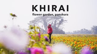 Khirai Flower Garden  Day Trip from Kolkata  Bengali Travel Vlog  4K [upl. by Roots]