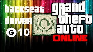 GTA 5 OnlineBACKSEAT DRIVER ACHIEVEMENT [upl. by Eilzel721]