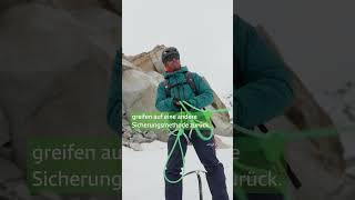 Seilsicherung auf Hochtour  SicherAmBerg Hochtouren [upl. by Jolyn]