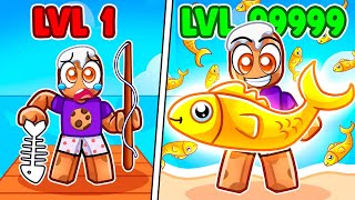 Catching 9861794 RARE FISH in Roblox Fishing Simulator [upl. by Hsak]