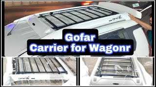 GOFAR CARRIER BY MTEC  CARRIER INSTALLATION  GOFAR CARRIER FOR WAGONR [upl. by Lareneg]