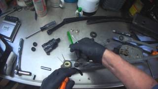 Audi B5 A4 Wiper Motor Assembly Removal [upl. by Seiter638]