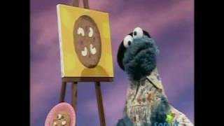 Sesame Street  Cookie Monster paints [upl. by Eitak]