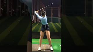 근육 덩어리 하체💖 KLPGA 김채경 프로의 스윙⛳ [upl. by Paulo]