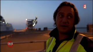 LA VIE DES ROUTIERS REPORTAGE FRANCE 2 13H15 [upl. by Adiuqal]