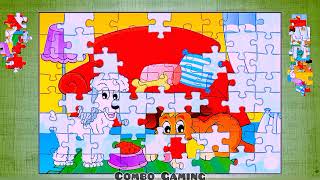 puzzle 1375 gameplay  hd cartoon character doggies  combogaming335 [upl. by Mcquillin]