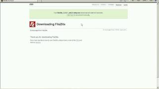 How to install filezilla on Windows7 [upl. by Namsaj]