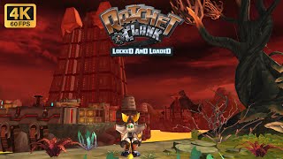 Ratchet And Clank 2 Locked And Loaded  ALL GOLD BOLTS  FULL GAME  4K 60fps FULL GAMEPLAY [upl. by Tserof]