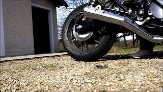 Vance amp Hines exhaust for honda CB 750 SevenFifty [upl. by Nipahc]