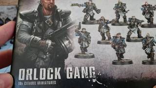 Games Workshop Necromunda Orlock Gang unboxed and built [upl. by Eciened]