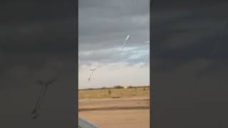 Raining on Ethiopia 🇪🇹 Aeroplane ✈️ in Hargeisa International Airport 4 August 2024 [upl. by Anirat618]