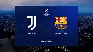 CUADRADO GOAL SEMI FINAL CHAMPIONS LEAGUE JUVENTUS VS BARCELONA GOAL CUADRADO GAMEPLAY EFOOTBALL [upl. by Nav281]