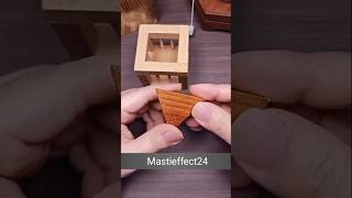 Puzzle piramid miniwoodtoys woodenpuzzle artandcraft woodpuzzle handcraft art woodcrafts [upl. by Ydnem]