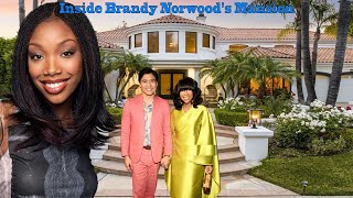 Brandy Norwoods Partner Daughter Mansion Car Collection Net Worth 2024  A SAD STORY [upl. by Oidale]