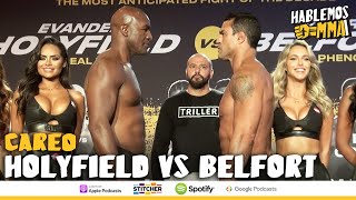 Vitor Belfort vs Evander Holyfield  Careos Pesaje [upl. by Ecnerual900]