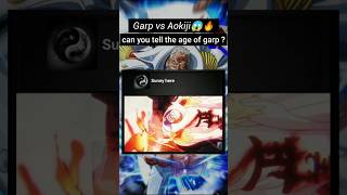 Garp vs Aokiji 😱 garp galaxy impact shorts anime onepiece [upl. by Ayhdiv575]