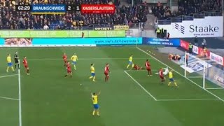 Eintracht Braunschweig vs FC Kaiserslautern 21Johan Gomez amp Rayan Philippe score in win Match recap [upl. by Yelrebmik]