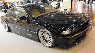 BMW 740i E38  Levella  Essen Motor Show 2023 [upl. by Millisent948]