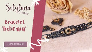 Tuto micro macramé DIY  Bracelet quotBohemiaquot [upl. by Angadresma915]