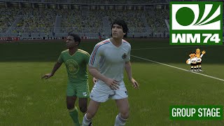 1974 World Cup SIM  Matchday 2  Part 2  Group Stage [upl. by Dorfman395]