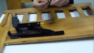 Futon Frame Assembly Video Steps 1 amp 2MOV [upl. by Tay917]