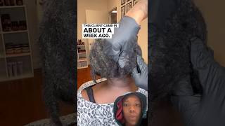 Detangling 3 year old braids reaction hairstyle [upl. by Roht692]