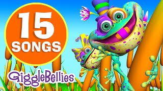 Web Footed Friends  Itsy Bitsy Spider  15 Children Songs amp Nursery Rhymes Collection [upl. by Waiter]