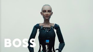 Sophia the Robot Welcomes You to BOSS Techtopia  BOSS [upl. by Avot]