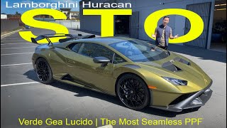 New Lamborghini Huracan STO  The Most Seamless PPF Installation [upl. by Llertal77]