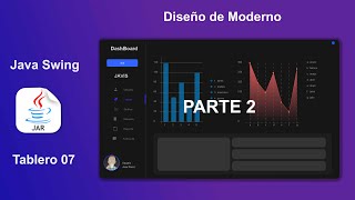 Diseño de interfaz con Java Swing NetBeans UI Design Tablero07 parte2 [upl. by Ilahtan]