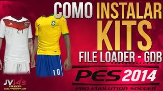 Instalando kits no PES 2014  TUTORIAL 014 [upl. by Jamilla]