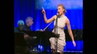 Kristen Bell performs unreleased Frozen demo song quotThe Sparequot at D23 Expo 2015 [upl. by Fitts]