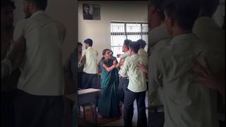 Emotional crying our miss 😍 Boys fighting prank fighting prank surprise anguvaanakonilu teacher [upl. by Eicnan]