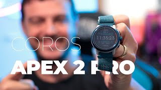 COROS APEX 2 PRO  ASSISTA ANTES DE COMPRAR [upl. by Erme]