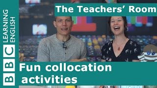 The Teachers Room Fun collocation activities [upl. by Ibbie]