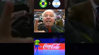 brasilcampeao futsal Argentina Argentinavice futeboldesalão [upl. by Conni]