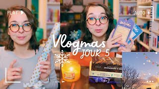 VLOGMAS 5  Achats Livresques de Novembre Vieux Livres amp Swap de l’Avent [upl. by Seely301]