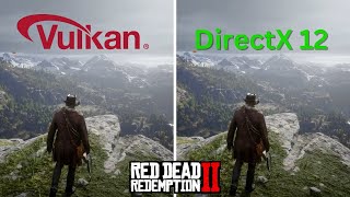 RDR2 Vulkan vs DirectX 12  RTX 4090  i9 13900KF [upl. by Thibaut]