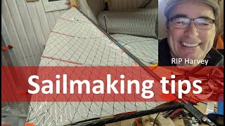 Sailmaking tips [upl. by Amrak]