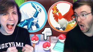 We Randomized Pokemon Brilliant Diamond Starters Then We Battle [upl. by Sorrows]