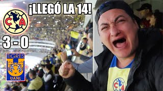 ¡AMÉRICA CAMPEÓN LLEGÓ LA 14 Desde el Azteca América 30 Tigres [upl. by Elolcin154]