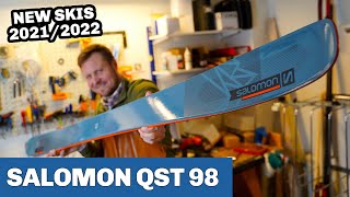 Salomon QST 98 Ski 2022  SNEAK PEAK [upl. by Alfonso313]