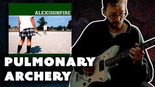 Pulmonary Archery  Alexisonfire Guitar Cover with Pedalboard [upl. by Enorej494]