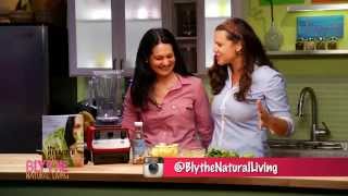 The Blender Girls Pineapple Salsa Smoothie on Blythe Natural Living [upl. by Auburn]